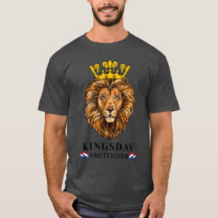 Kingsday Dutch Koningsdag Netherlands Kings Day Am T-Shirt