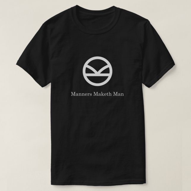 Kingsman Secret Service - Manners Maketh Man Essen T-Shirt (Design Front)