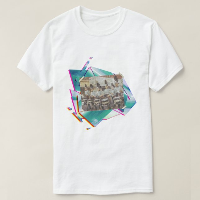 Kingsmen Drum and Bugle Corps Snare Line T-Shirt (Design Front)