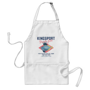 Kingsport Fresh Fish Lovecraftian Standard Apron
