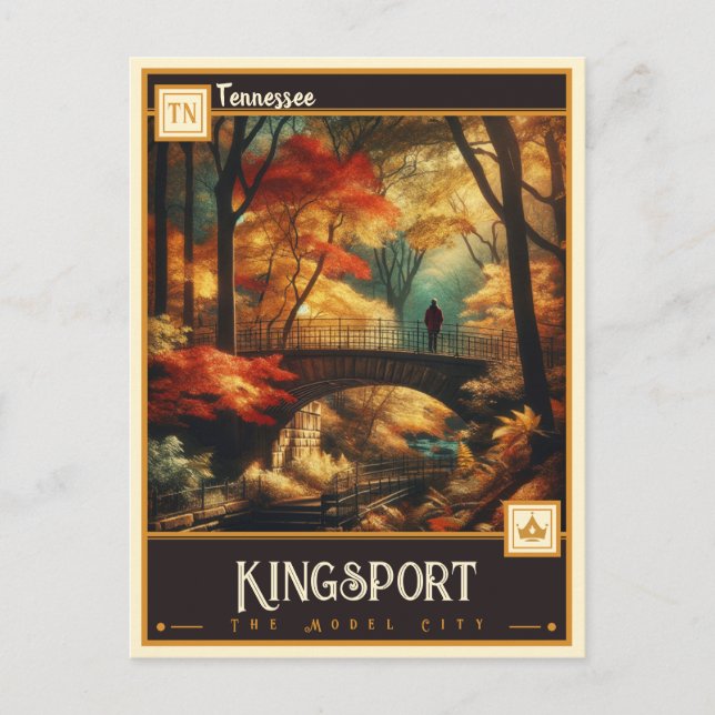 Kingsport, Tennessee | Vintage Postcard (Front)