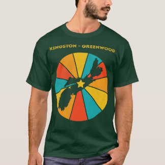 Kingston Greenwood Nova Scotia Canada Vintage Dist T-Shirt