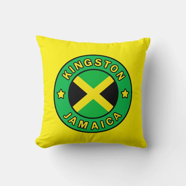 Kingston Jamaica Cushion (Front)