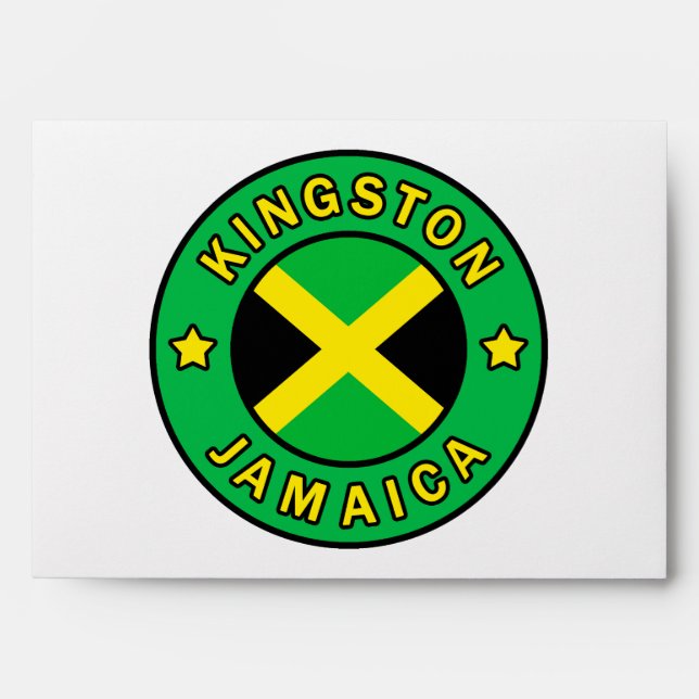Kingston Jamaica Envelopes (Front)