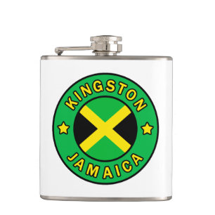 Kingston Jamaica Hip Flask