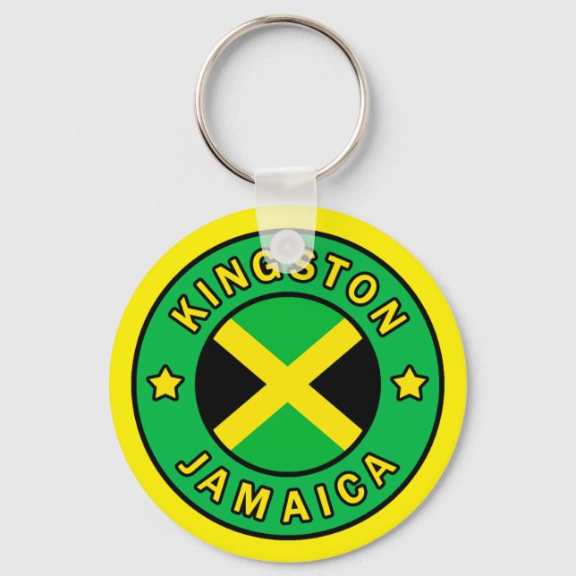 Kingston Jamaica Key Ring (Front)