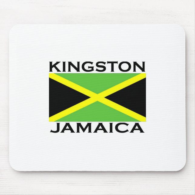 Kingston, Jamaica Mouse Pad (Front)