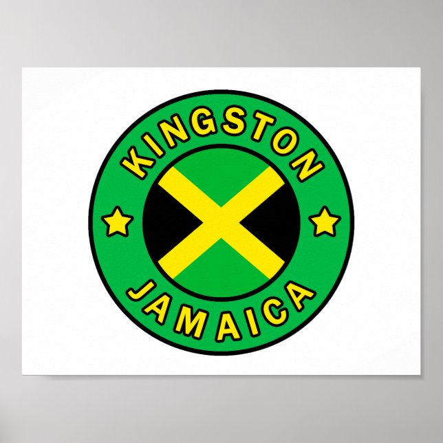 Kingston Jamaica Poster (Front)