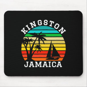 Kingston Jamaica Shirt Matching Family Vacation Mouse Pad