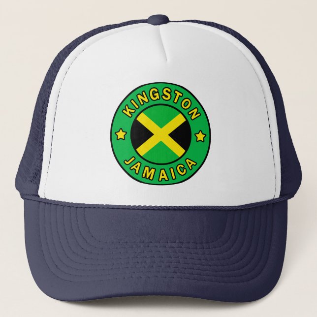 Kingston Jamaica Trucker Hat (Front)