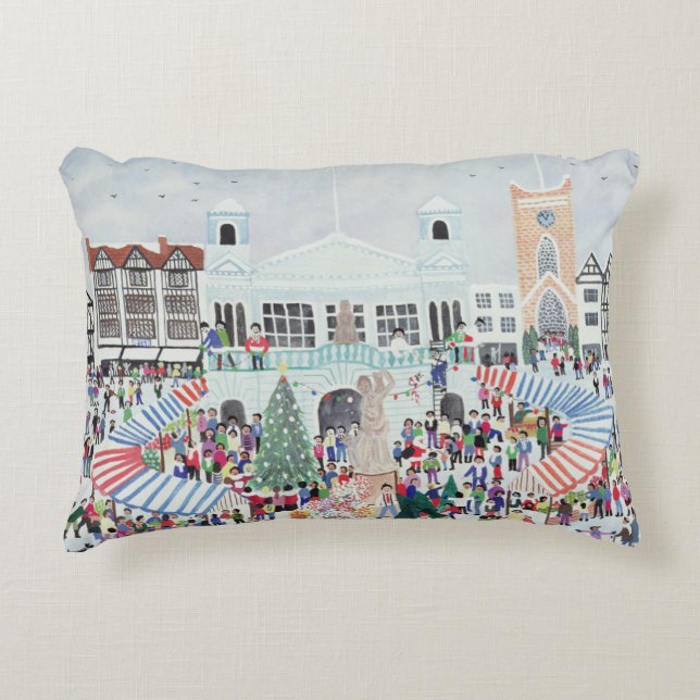 Kingston Market Surrey Decorative Cushion (Front)