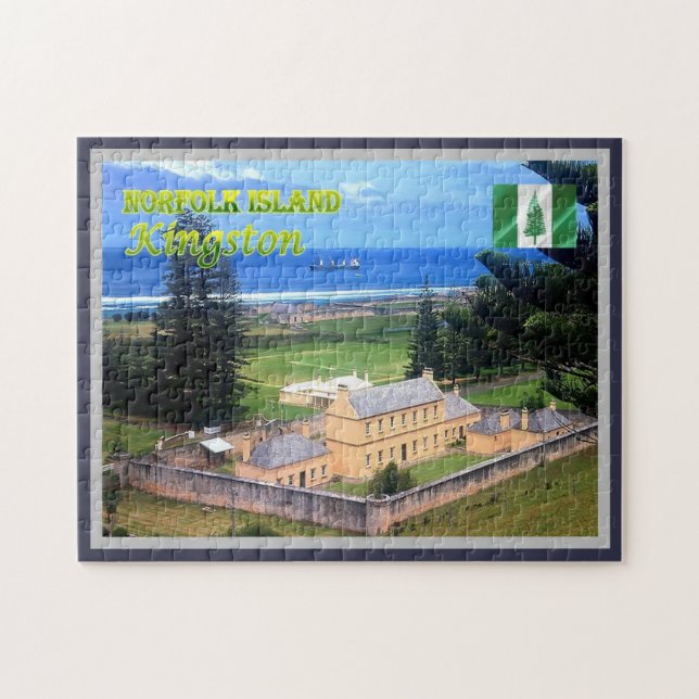 Kingston - Norfolk Island - Jigsaw Puzzle (Horizontal)