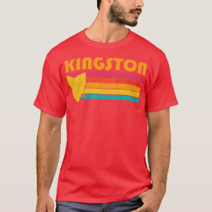 Kingston Tasmania Vintage Distressed Souvenir T-Shirt