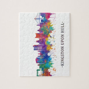Kingston upon Hull England Skyline Jigsaw Puzzle