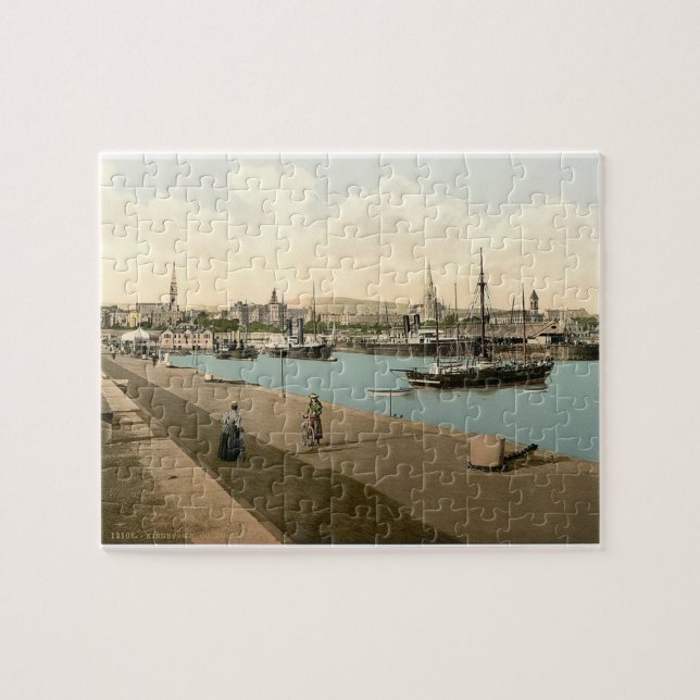Kingstown Harbour, Dun Laoghaire Dublin Jigsaw Puzzle (Horizontal)