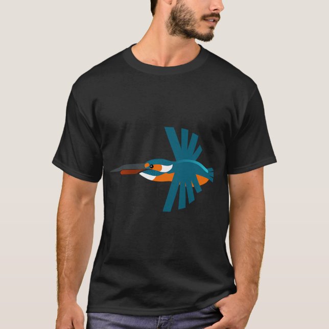 Kingy Kingfisher T-Shirt (Front)