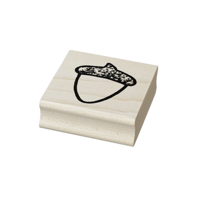 KiniArt Acorn Rubber Stamp (Stamp)