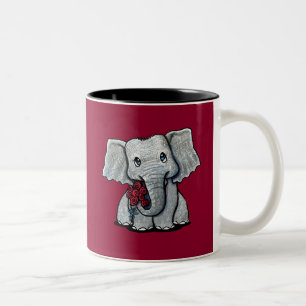 KiniArt Baby Elephant Mug