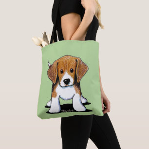 KiniArt Beagle Pup Tote Bag