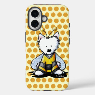 KiniArt BEE Lighthearted iPhone 16 Case