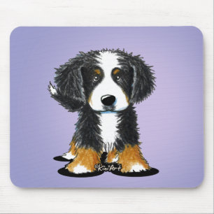 KiniArt Bernese Mountain Dog Mouse Pad