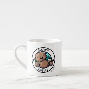 KiniArt Bigfoot Coffee Espresso Cup