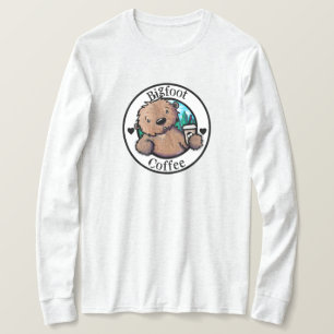 KiniArt Bigfoot Coffee T-Shirt