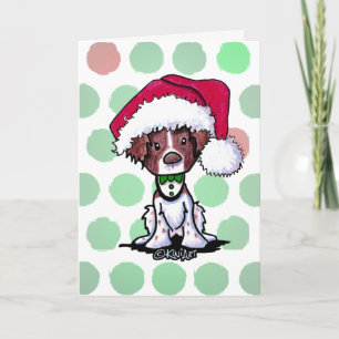 KiniArt Brittany Santa Card