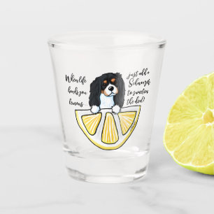 KiniArt Cavalier Life Lemons Shot Glass