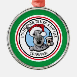 KiniArt Cesky Terrier Christmas Ornament