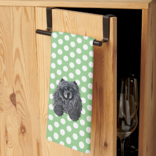 KiniArt Chow Kitchen Towel