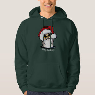KiniArt Christmas Owl T-Shirt Hoodie