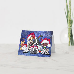 KiniArt Christmas Party Holiday Card