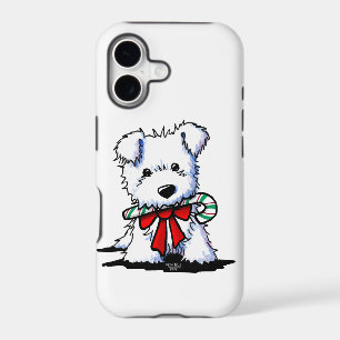 KiniArt Christmas Westie Case-Mate iPhone Case
