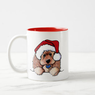 KiniArt Cocker Spaniel Christmas Mug
