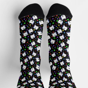 KiniArt Confetti Westie Socks