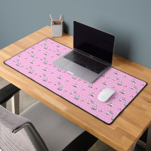 KiniArt Cupcake Westies Desk Mat