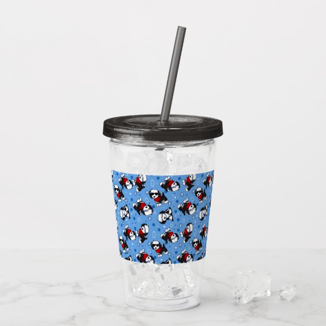 KiniArt Cutieface Havanese Acrylic Tumbler (Back Ice)
