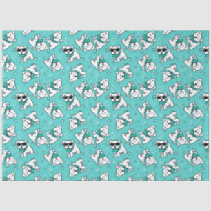 KiniArt Cutieface Westies Tissue Paper