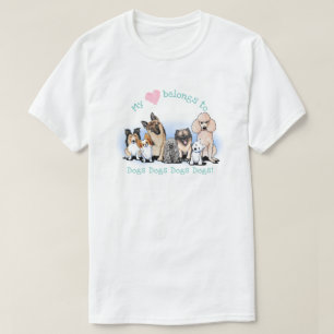 KiniArt Dog Lover T-Shirt