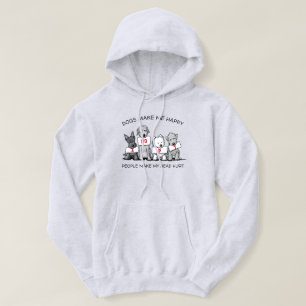 KiniArt Dog Lovers ADOPT Hoodie