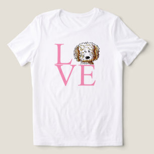 KiniArt Doodle Love Tri-Blend Shirt