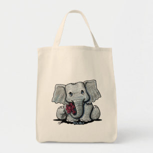 KiniArt Elephant Grocery Bag