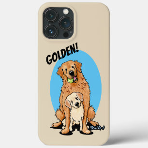 KiniArt Golden Retriever iPhone 13 Pro Max Case