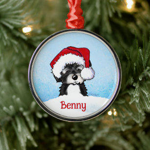 KiniArt Havanese Christmas Metal Ornament