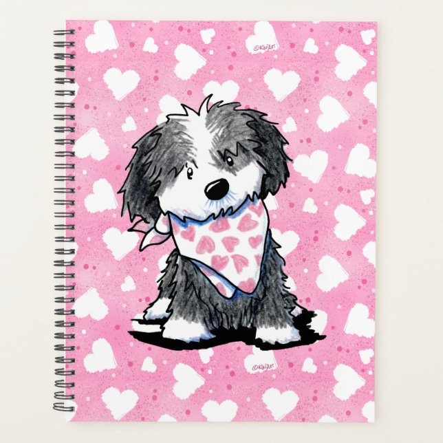KiniArt Havanese Hearts Planner (Front)