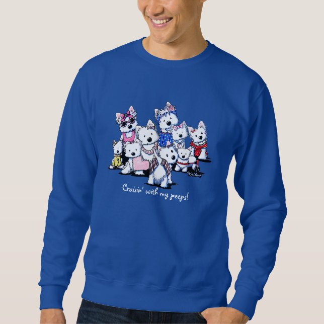 KiniArt International Westies Sweatshirt (Front)