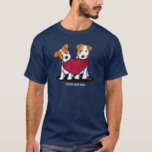 KiniArt JACK Russell Heartfelt Duo T-Shirt