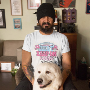 KiniArt Keep Going Westie T-Shirt