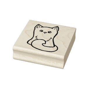 KiniArt Kitten Rubber Stamp